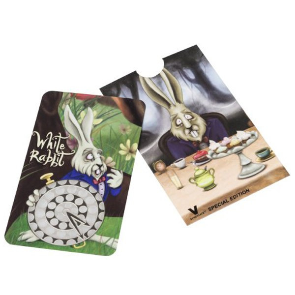 Grinder carte Alice au pays des merveilles - Lapin Blanc