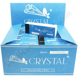 Filtres en carton Crystal 20mm